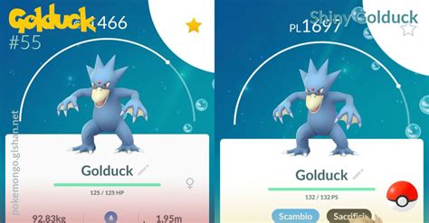 shiny golduck pokemon go.